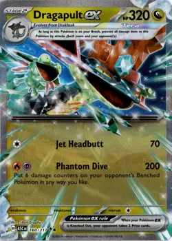 Dragapult ex 160/217 ME: Ascended Heroes Pokemon Card TCG - Image 1