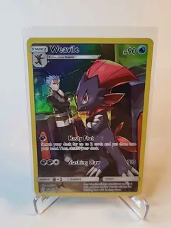 2019 Weavile 238/236 Cosmic Eclipse Secret Rare Pokemon Card - Image 1