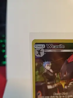2019 Weavile 238/236 Cosmic Eclipse Secret Rare Pokemon Card - Image 2