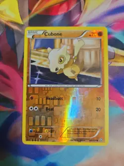 Cubone 60/124 Dragons Exalted Reverse Holo Card MP+ 2012 Pokemon TCG - Image 1