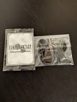 Final Fantasy Set of Keychains and Cards Unopened Aya Brea - Image 2