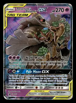 Trevenant & Dusknoir GX - SM217 Promo Holo Sun & Moon Promo Pokemon Card - Image 1