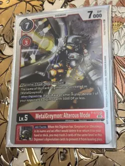 Digimon Card Game MetalGreymon: Alterous Mode Promo Digimon P-072 P - Image 1