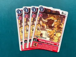 Greymon (X-Antibody) BT9-012 Playset X Record Digimon Card Game x4 - Image 1