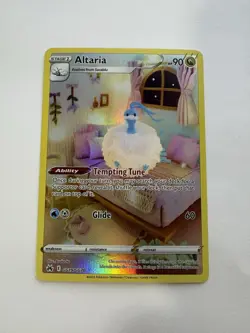 Pokemon TCG Altaria Crown Zenith Galarian Gallery Holo Ultra Rare Card GG19/GG70 - Image 1