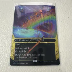MTG Cascading Cataracts Galaxy Foil 0095 Stellar Sights NM - Image 1