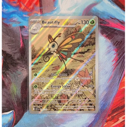 Beautifly 219/217 Illustration Rare Full Art Holo 130 HP English 2026 - Image 1