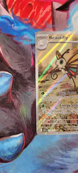 Beautifly 219/217 Illustration Rare Full Art Holo 130 HP English 2026 - Image 5