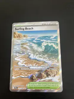 Pokemon TCG Surfing Beach 114/086 Chaos Rising NM - Image 1
