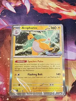 Ampharos MEP 075 - Prerelease Stamped Promo - Pokemon TCG: Chaos Rising - Image 1