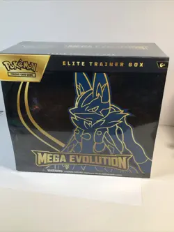 Pokemon TCG Mega Evolution - Lucario Elite Trainer Box ETB Factory Sealed - Image 1