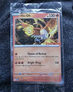 Ho-Oh 010/086 GameStop Promo Card Stamped New! Sealed! Pokemon TCG Chaos Rising - Image 1