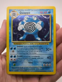 US Seller - German Pokemon Holo Poliwrath (Quappo) – Base Set – 13/102 - MP - Image 1