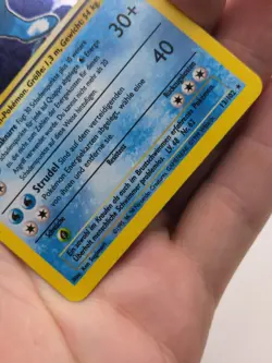 US Seller - German Pokemon Holo Poliwrath (Quappo) – Base Set – 13/102 - MP - Image 4