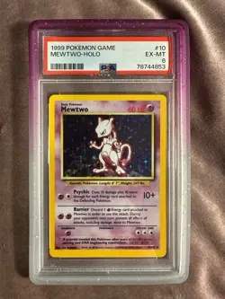 The Pokemon Company 1999 Pokemon TCG Mewtwo Base Set Holo 010/102 PSA 10 - Image 1