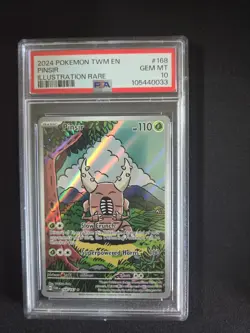Pokemon 2024 Pinsir Twilight Masquerade #168 PSA 10 - Image 1