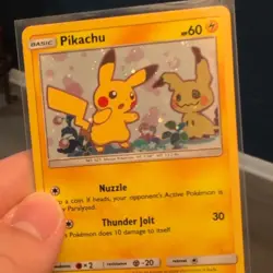 Pokemon TCG Pikachu SM162 SM Promo Holo English 2019 60 HP - Image 3