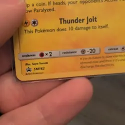 Pokemon TCG Pikachu SM162 SM Promo Holo English 2019 60 HP - Image 5