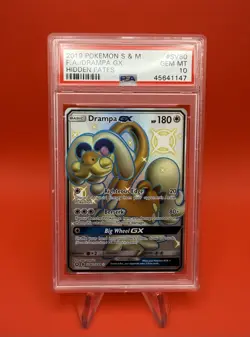 2019 Pokemon SM Hidden Fates Drampa GX Shiny Vault #SV80/SV94 PSA 10 GEM MT SV80 - Image 1