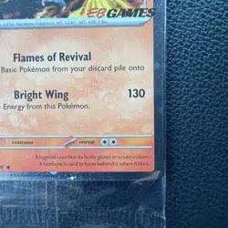 Pokemon TCG - Ho-Oh - EBGAMES Stamped Promo In Hand 010/086 FREE SHIPPING ✅ - Image 4