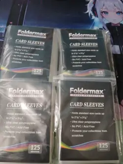 Foldermax Clear Penny Card Sleeves 500 Count, 500sleeves, - Image 3