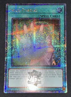 Yugioh Soul Charge RA04-EN222 Quarter Century Secret Rare 1st Ed NM w/Tracking - Image 2