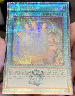 Yugioh Soul Charge RA04-EN222 Quarter Century Secret Rare 1st Ed NM w/Tracking - Image 5