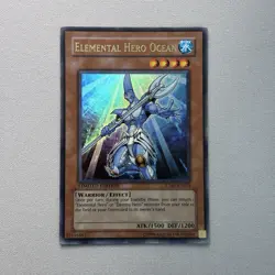 Elemental Hero Ocean - JUMP-EN013 - Ultra Rare - Limited Edition - LP - Image 1