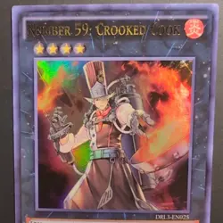 Konami Yu-Gi-Oh! TCG Number 59: Crooked Cook DRL3-EN025 1st Edition Holo - Image 2