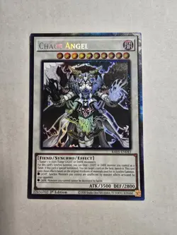 Yugioh! 1x Chaos Angel RA05-EN043 Collector's Rare 1st Ed NM - Image 1
