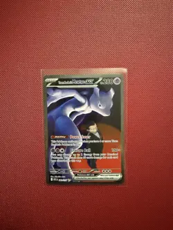 Team Rocket’s Mewtwo ex 281/217 TCG Card - Image 1