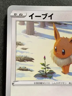 Pokemon card Eevee 220/S-P Promo E 2021 Pokemon TCG Japanese Nintendo Rare - Image 2