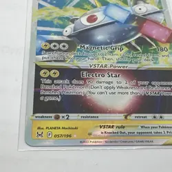 Magnezone VSTAR 057/196 Pokemon TCG Lost Origin Holo Card - Image 3