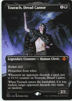 Tourach, Dread Cantor (Borderless) 312 Mythic Modern Horizons 2 Near Mint - Image 2