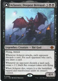 MTG: The Lost Caverns of Ixalan: Aclazotz, Deepest Betrayal: LP Condition - Image 1
