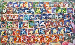 Pokemon Amada Sticker Lot 1997 Vintage Nintendo Japan - Image 2