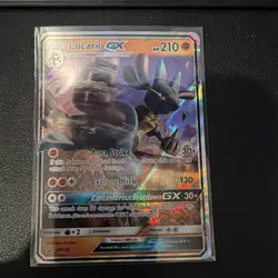 The Pokemon Company Lucario GX SM100 SM Promo Holo ENG Stage 1 210HP - Image 1