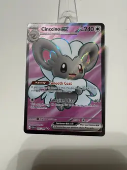 Pokemon Cinccino EX 105/086 Chaos Rising Stage 1 240 HP Ultra Rare Holo ENG - Image 1