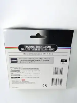 FINAL FANTASY Trading Card Game TwoPlayer Starter Set Villains & Heroes English - Image 3