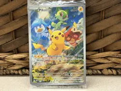 Pikachu #27 SEALED Pokemon TCG Black Star Promo Near Mint Paldea Evolved ETB 027 - Image 1
