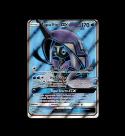 Tapu Fini GX 133/147 Ultra Rare Burning Shadows Pokemon Lightly Played - Image 1