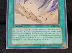 YuGiOh Cyclone Boomerang SOI-EN042 Ultimate Rare 1st Edition LP - Image 4