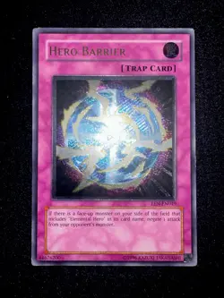 🔥 YUGIOH • HERO BARRIER • ULTIMATE RARE • UNLIMITED • EEN-EN049 • LP 🔥 - Image 4