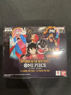 One Piece TCG OP-09 Emperors in the New World Booster Box - Unsealed by Bandai - Image 1