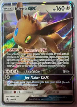Pokemon Eevee GX SM175 Holo Promo English 2019 Basic 160 HP Card - Image 1