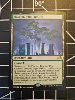 MTG / Boseiju, Who Endures / Kamigawa: Neon Dynasty / NM, Near Mint - Image 1