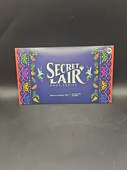MTG Secret Lair: Nuestra Magia – Rainbow Foil – Spanish – Sealed – In Hand - Image 1