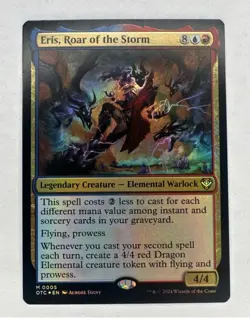 MTG - Eris, Roar of the Storm | Outlaws of Thunder Junction | M 0005 | NM - Image 1