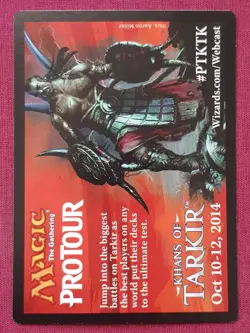 Magic The Gathering KHANS OF TARKIR VAMPIRE token card MTG - Image 2
