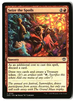 MTG Seize the Spoils [SOS - 129] NM 2-71 - Image 1